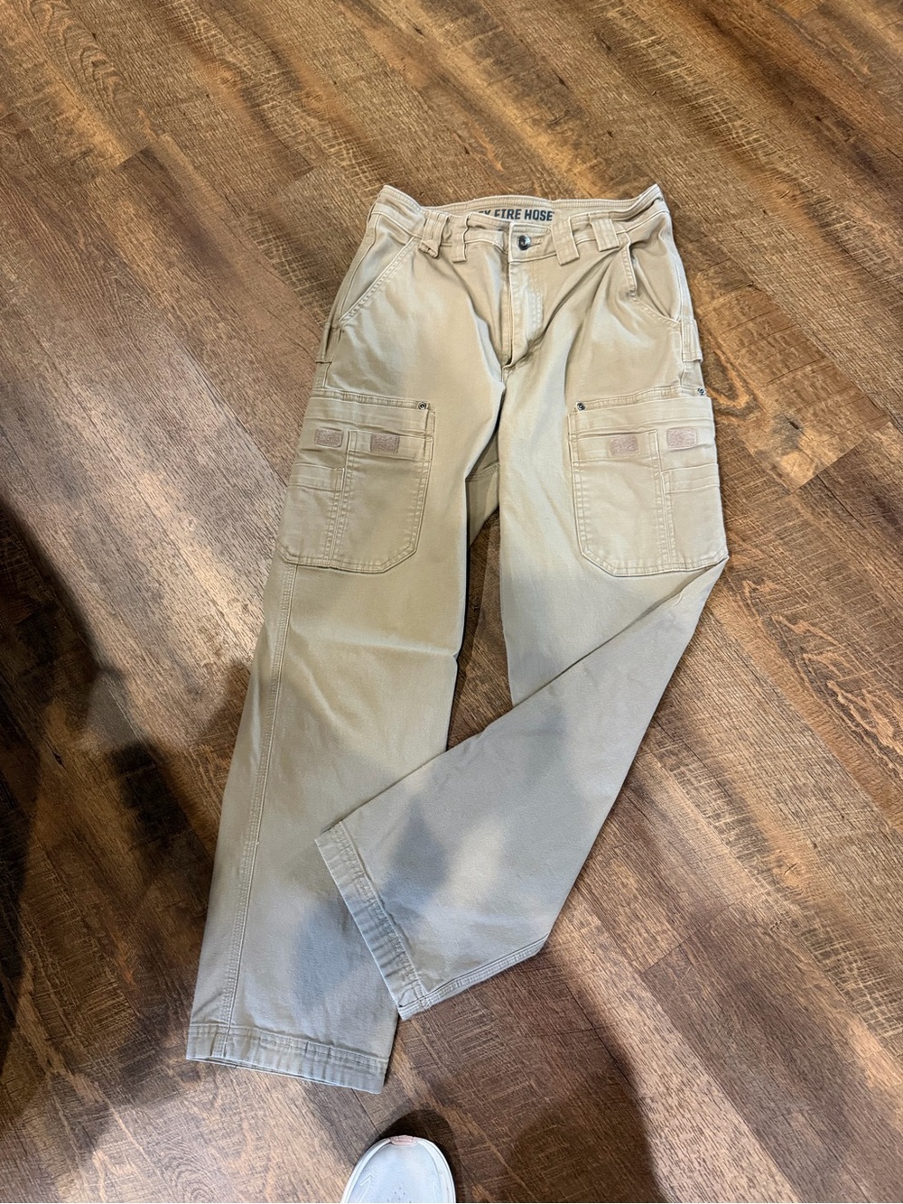 Duluth Trading Co Tan Work Cargo Pants